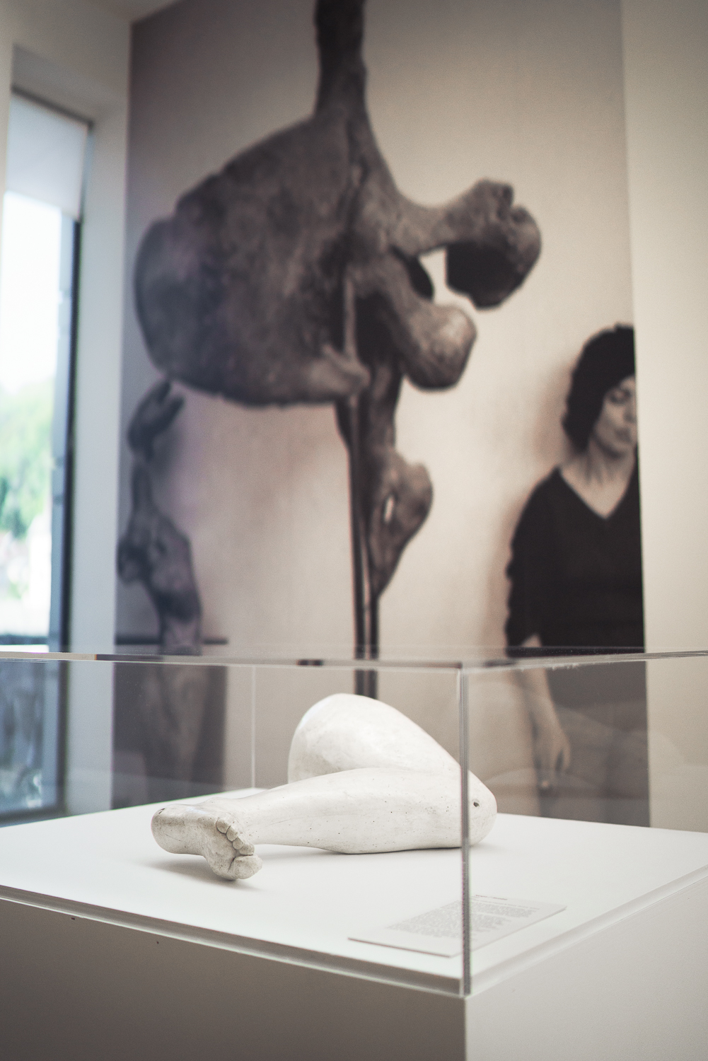 sculpture de la sculptrice polonaise Alina Szapocznikow exposée au musée de grenoble