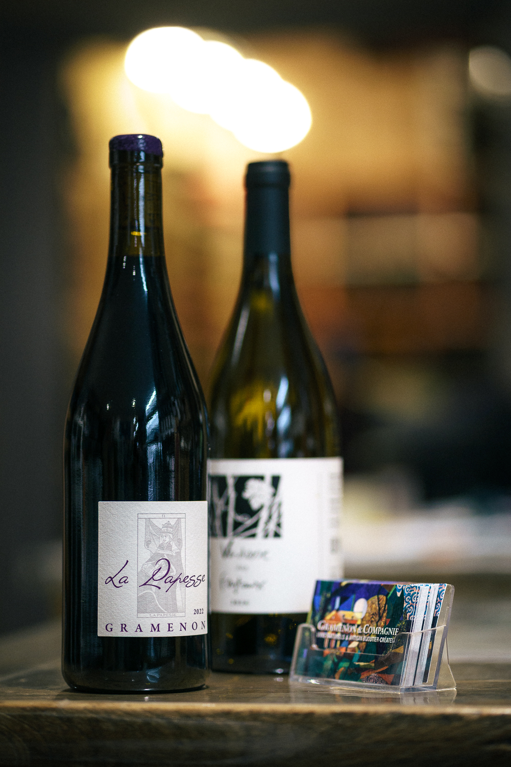 sélection de vin naturel et grenoblois chez gramenon & compagnie caviste à grenoble