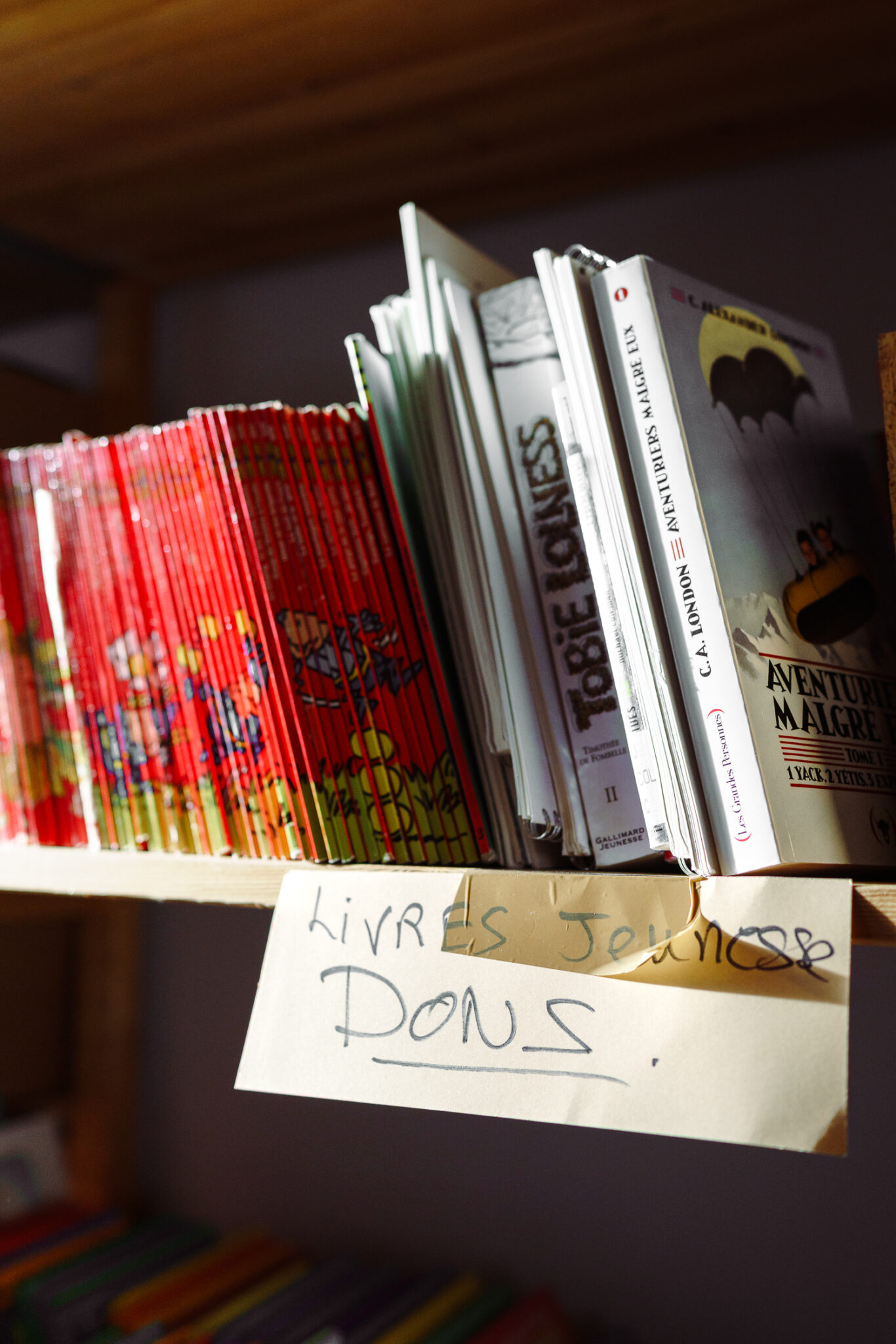 livres de l'association bouquins sans frontières à grenoble
