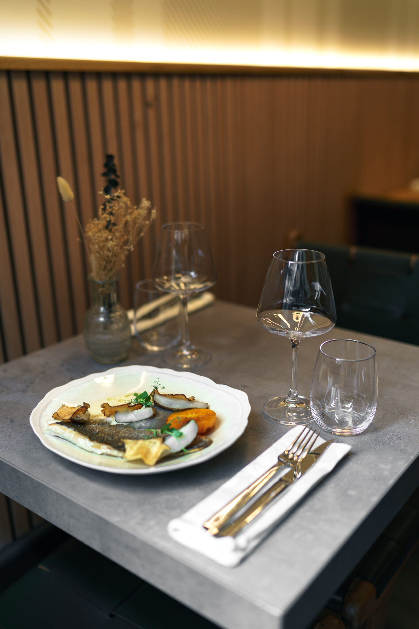 plat bistronomique chez Tinka, restaurant bistronomique à Grenoble quartier championnet