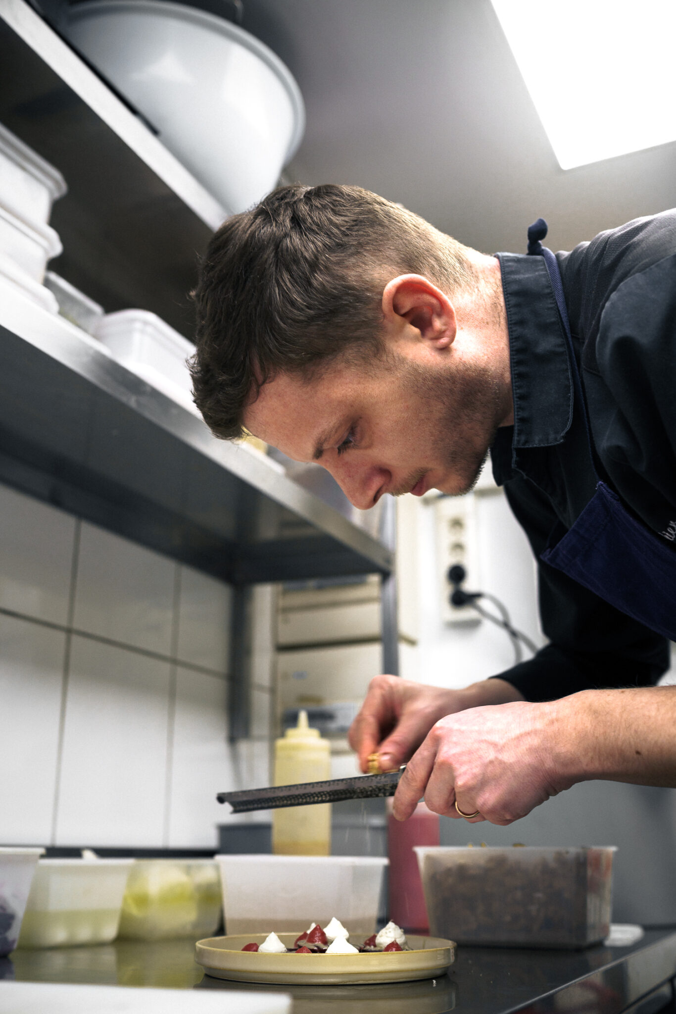 aymeric chef de Tinka, restaurant bistronomique à Grenoble quartier championnet