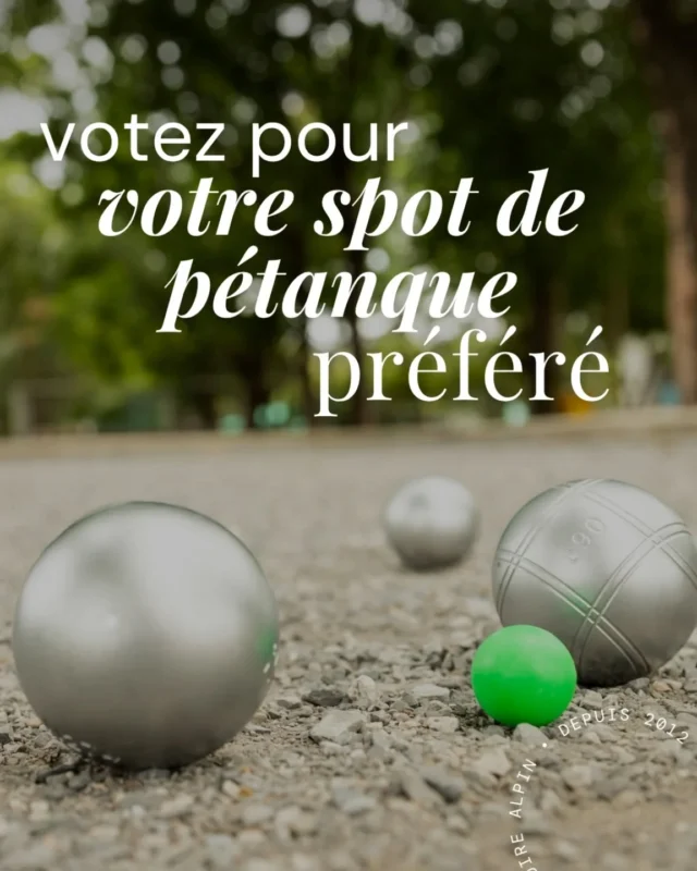 La saison des fins de journée qui s’éternisent est enfin là… ☀️ Et avec elle, le plaisir simple de se retrouver en extérieur pour prolonger la douceur de l'été. Discipline intergénérationnelle par excellence, la pétanque a ce don unique de nous retenir des heures durant, entre amis, en famille ou même avec des inconnus croisés sur le terrain. Vous voyez totalement de quoi on parle, non ? 😉

Alors, on fait appel à vos précieux retours ! Racontez-nous en commentaires : quels sont vos spots préférés à Grenoble et dans les environs pour lancer le cochonnet et faire une partie dans les règles de l'art ?

Les terrains les plus mentionnés feront l'objet de notre prochain TOP et d'un reportage dédié. On a hâte de découvrir vos boulodromes secrets et vos places préférées... Qui sait, on s'y croisera peut-être pour une partie ! 🎯

#grenoblecityguide #grenoble #grenoblelovers #petanque #isere