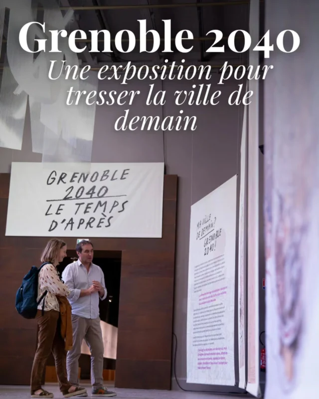 A quoi ressemblera Grenoble en 2040 ? 💚

La question mérite d'être posée - et c'est précisément l'objet de la nouvelle expo de La Plateforme, place de Verdun. Il n'y est pas question d'affronter des visions pessimistes ou pessimistes, mais bel et bien de comprendre, à partir d'un état des lieux de ce qui est déjà là, ce vers quoi la ville et ses habitant•es peuvent tendre. Comment se loger, se déplacer, travailler et vivre ensemble demain ? Quels espaces partager, quels héritages valoriser ?

Une fresque prospective de 26 mètres, des fiches de quartier, des voix d'habitants, un pan d'histoire, et tout un programme de rencontres... On a adoré la façon dont cette réflexion est menée : collectivement, comme un chantier à écrire tou.tes ensemble. 

📍Exposition « Grenoble 2040 », à La Plateforme
9, Place de Verdun
Du 9 septembre 2026 au 31 Octobre 2026 
Horaires d’ouverture : Du mercredi au samedi, de 13h à 19h

📷 @lydie_roure_ 
.
.
.
#grenoblelovers #grenoblecityguide #grenoble
Article partenaire 🤝 @villedegrenoble